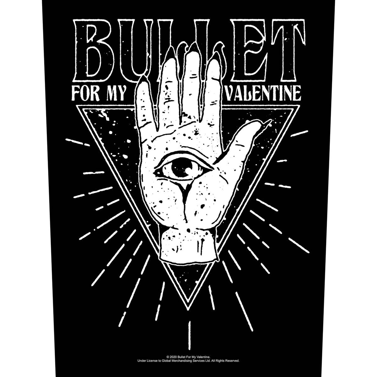 Bullet For My Valentine - All Seeing Eye Backpatch Rückenaufnäher
