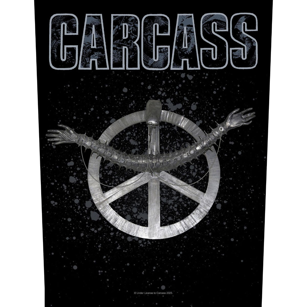 Carcass - Heartwork Backpatch Rückenaufnäher