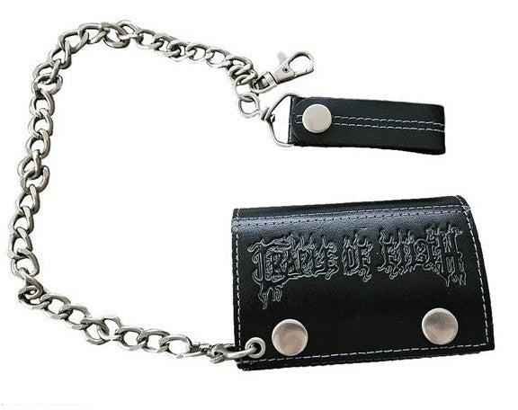 Cradle Of Filth - Logo Geldbörse mit Kette ca.11 cm x 7 cm x 3 cm
