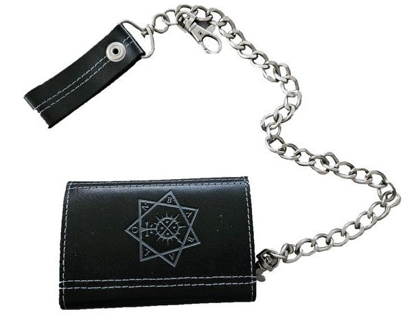 Cradle Of Filth - Logo Geldbörse mit Kette ca.11 cm x 7 cm x 3 cm