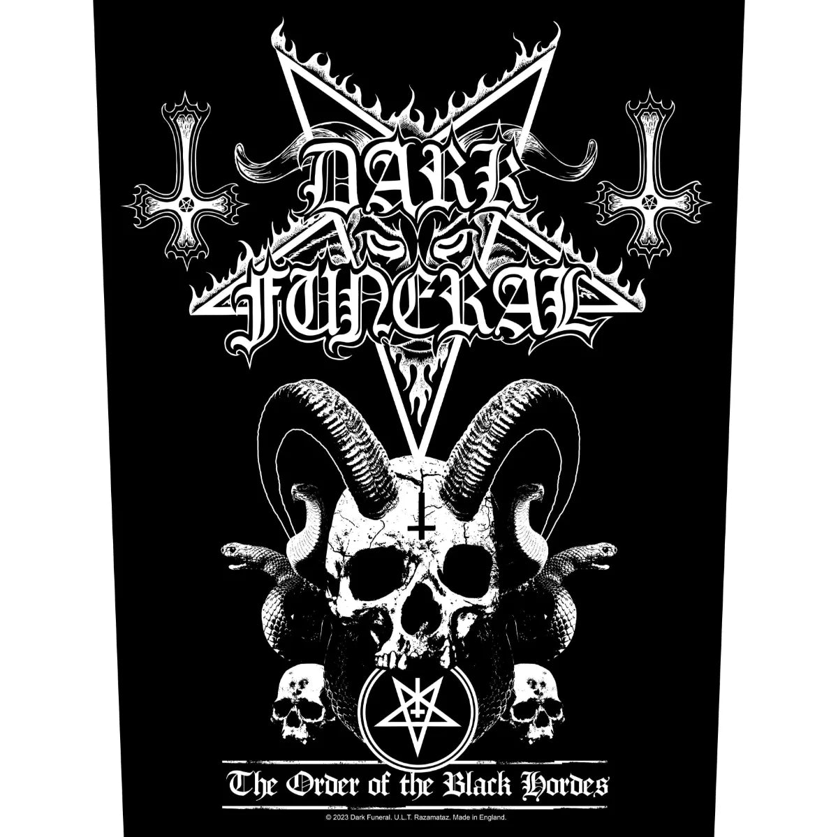 Dark Funeral - Order Of The Black Hordes Backpatch Rückenaufnäher