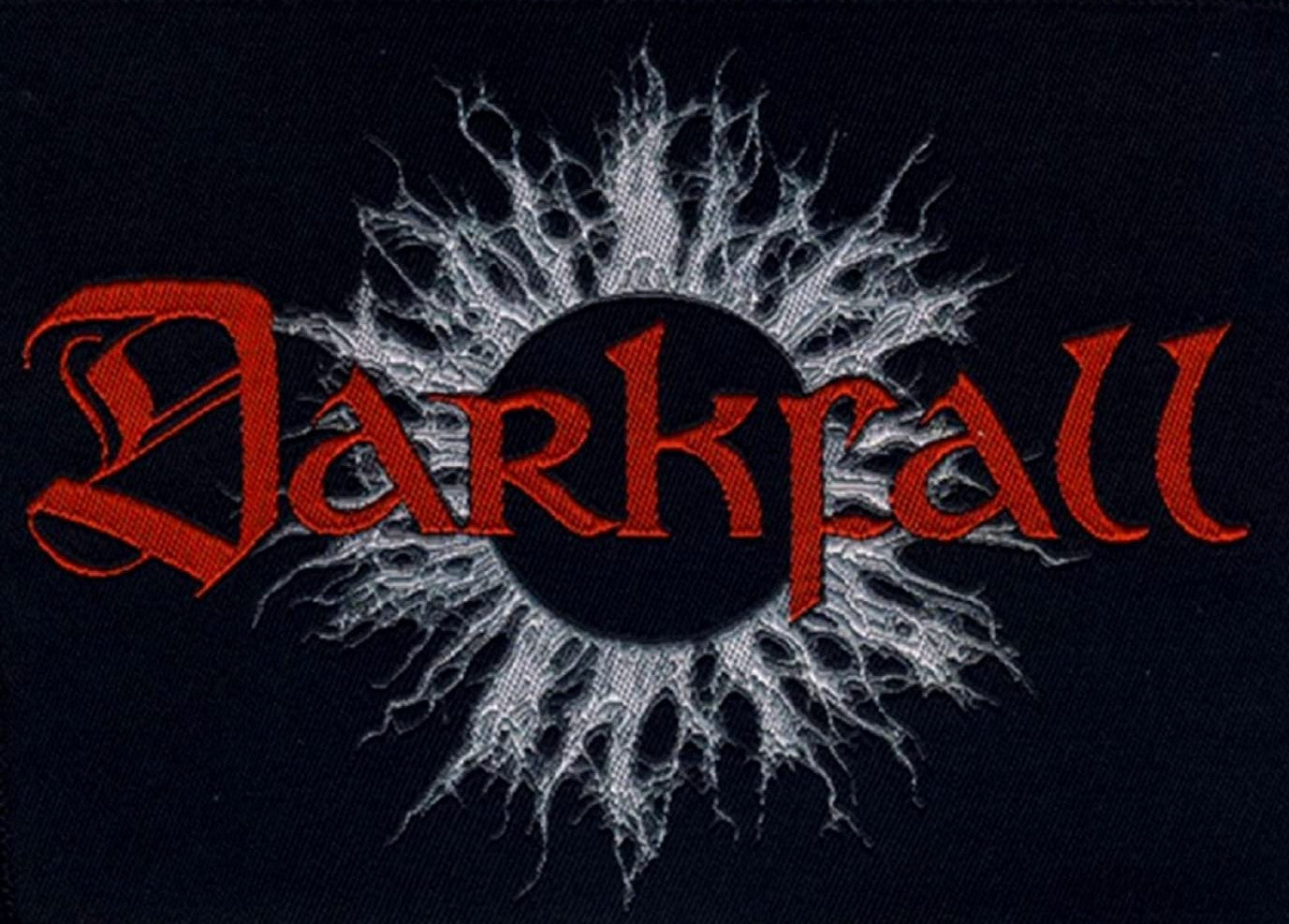 Darkfall - Red Logo Patch Aufnäher