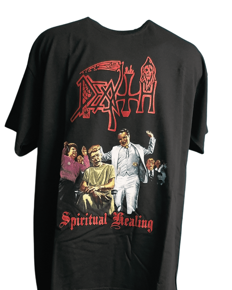 Death - Old Spiritual Healing PHD T-Shirt