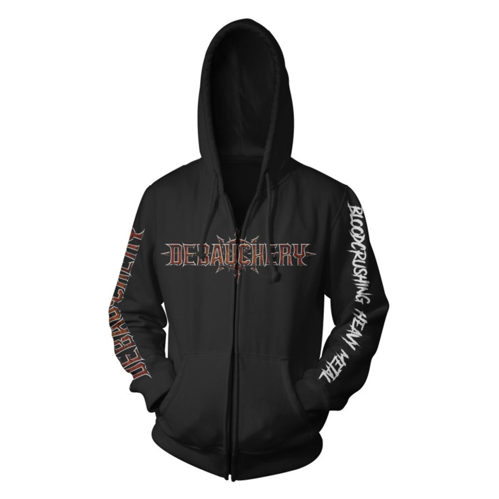 Debauchery - Bloodcrushing Zipper Kapuzenjacke