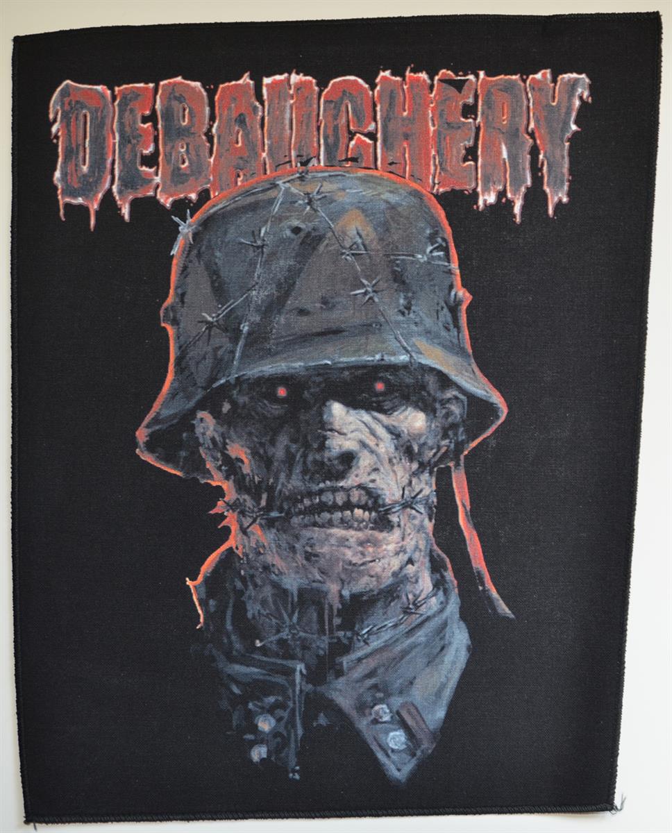 Debauchery - Zombie Backpatch Rückenaufnäher