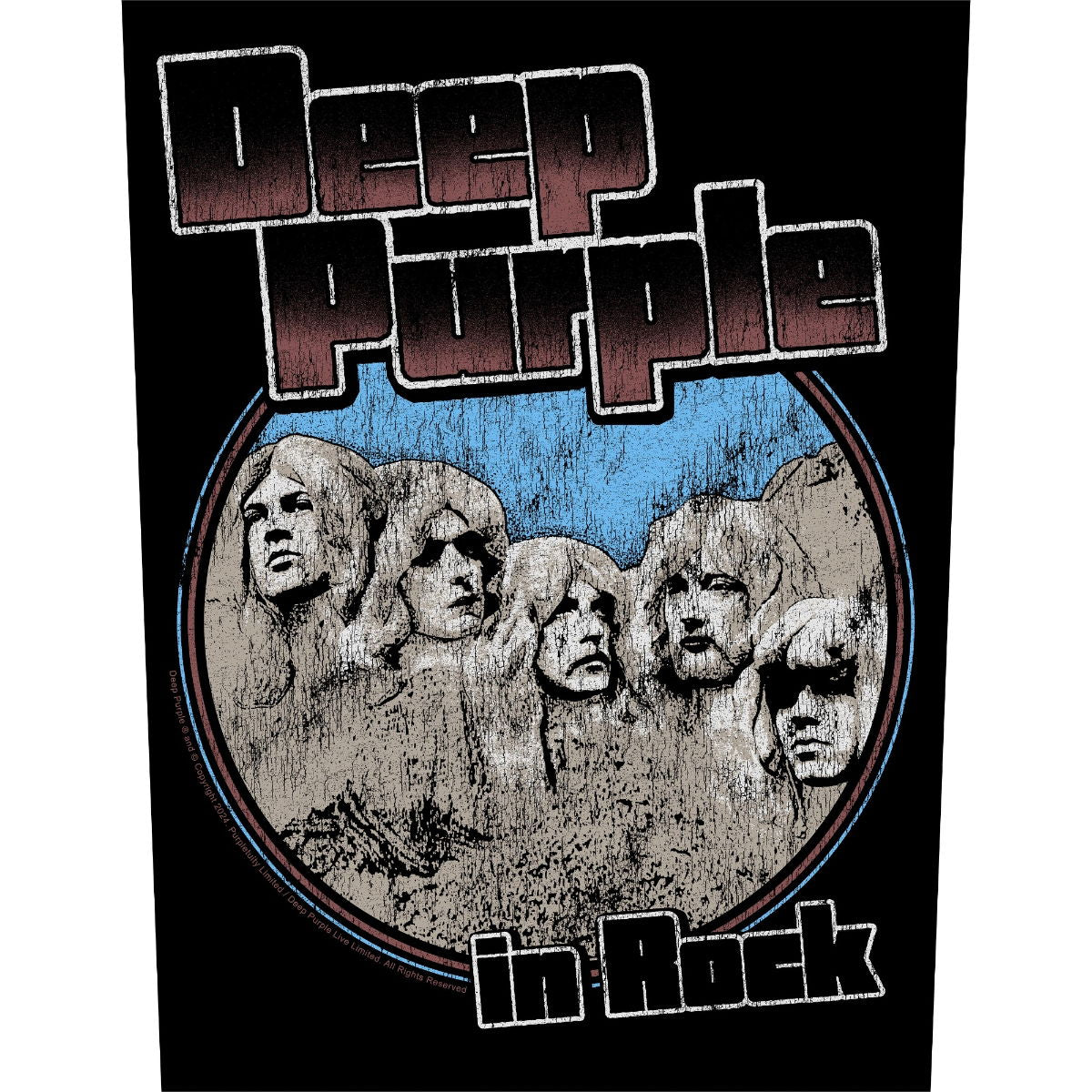 Deep Purple - In Rock Backpatch Rückenaufnäher