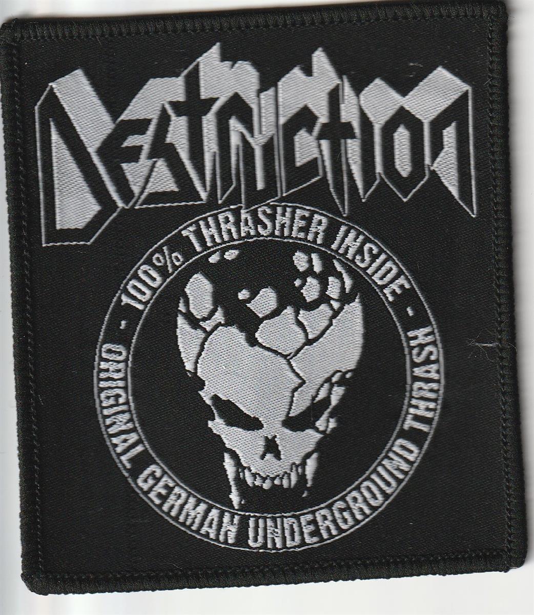 Destruction - Thrasher Inside Patch Aufnäher ca. 9,3x 10,2cm
