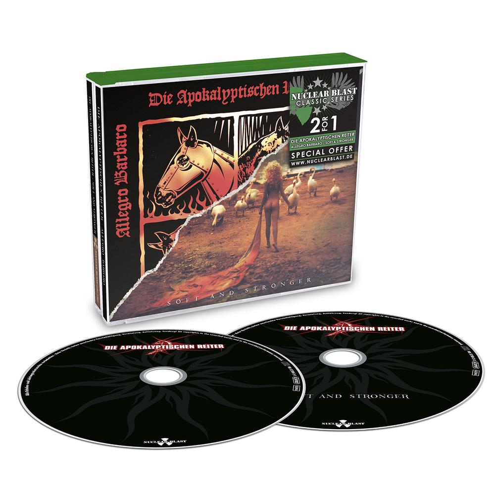 Apokalyptischen Reiter, Die - Soft & Stronger + Allegro Barbaro 2-CD Box
