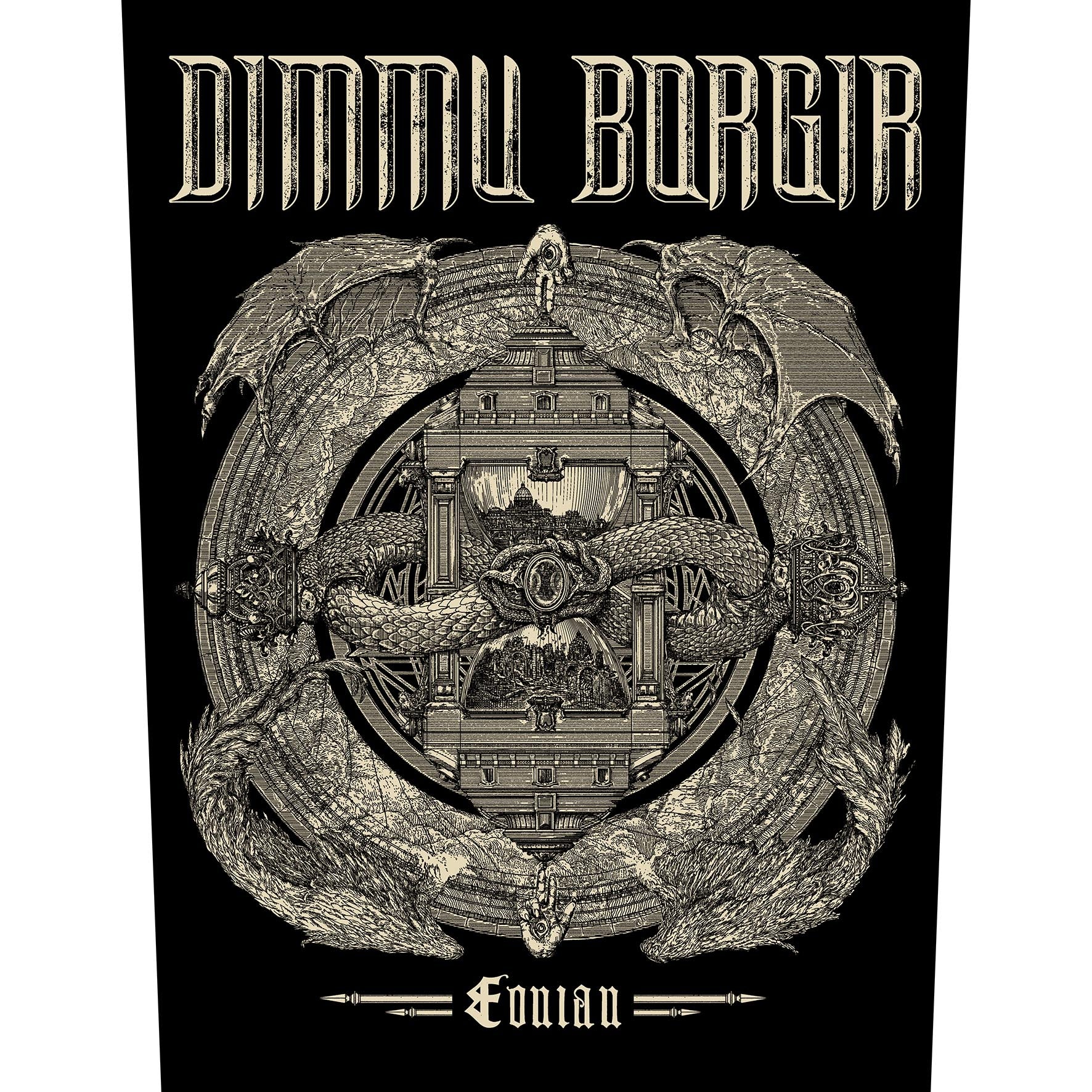 Dimmu Borgir - Eonian Backpatch Rückenaufnäher OOP