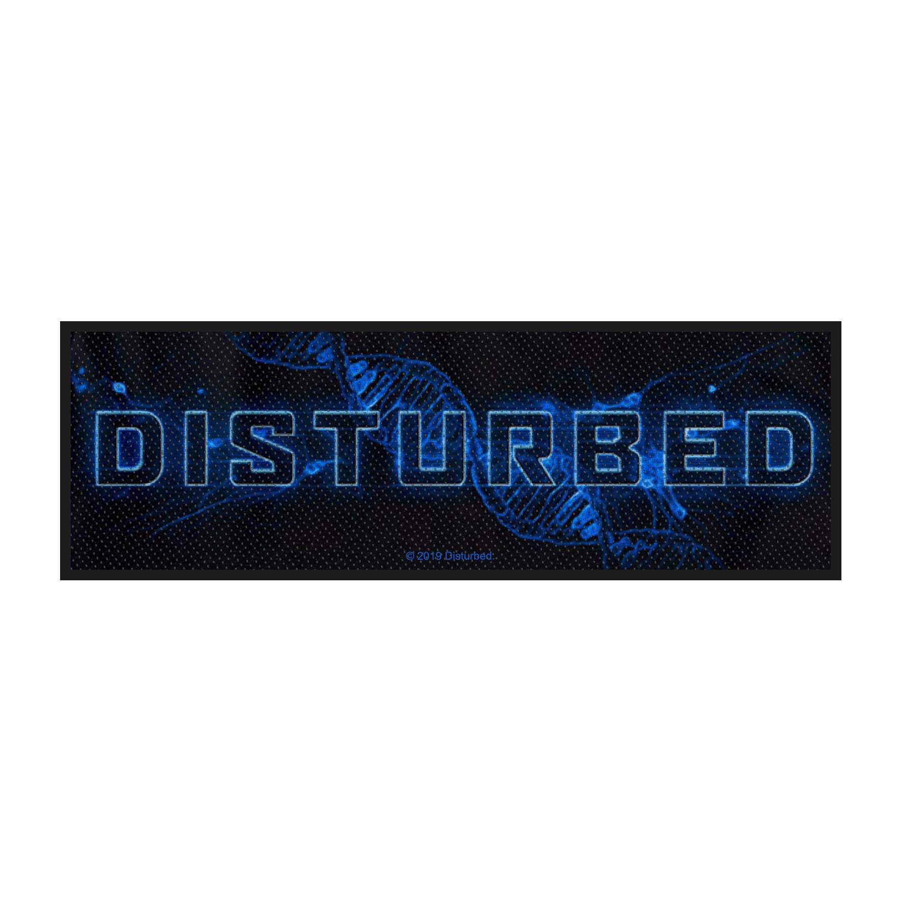 Disturbed - Blue Blood Superstripe Patch Aufnäher