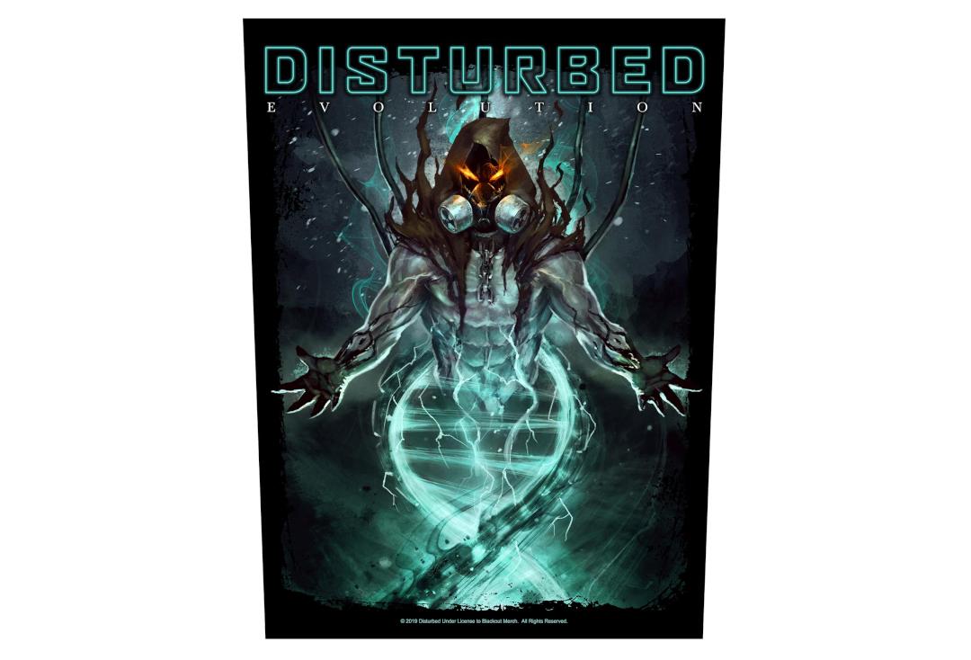 Disturbed - Evolution Backpatch Rückenaufnäher OOP