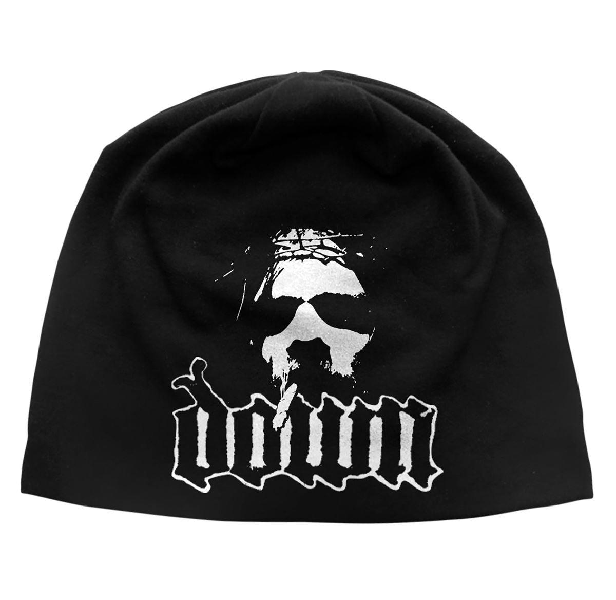 DOWN - Logo / Face Jersey Beanie