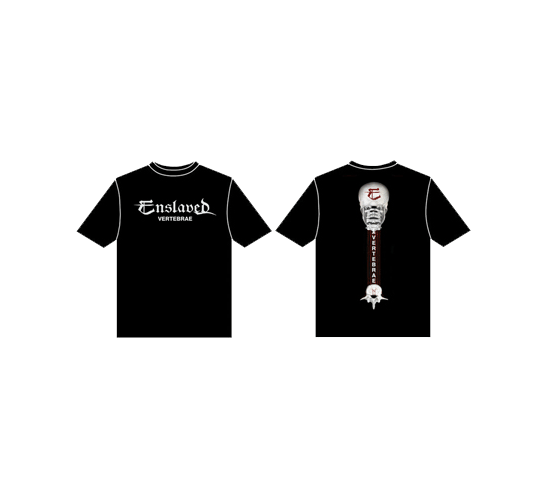 Enslaved - Verebrae Metal Logo T-Shirt