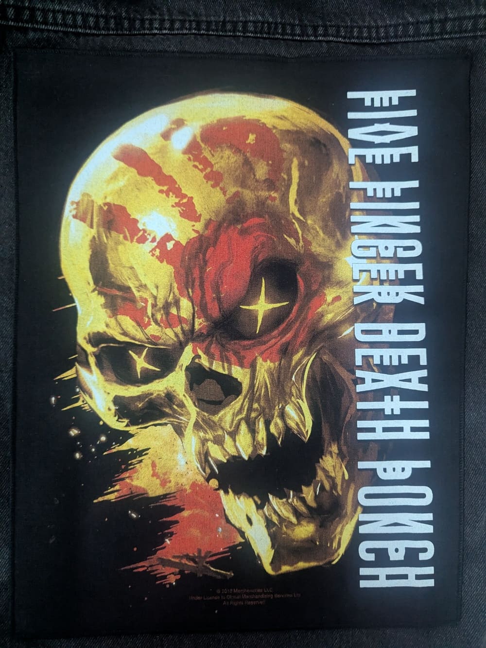 Five Finger Death Punch - The Way Of The Fist Backpatch Rückenaufnäher