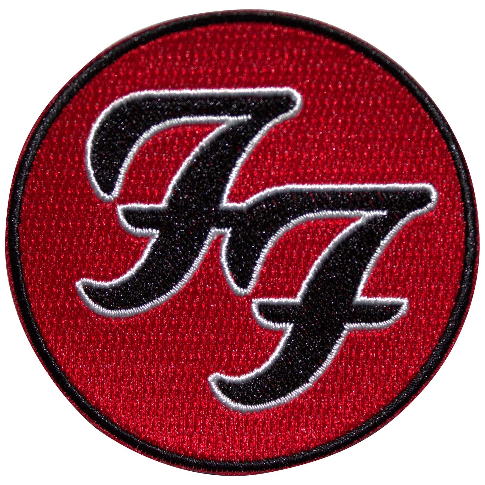 Foo Fighters - FF Logo Red Patch Aufnäher