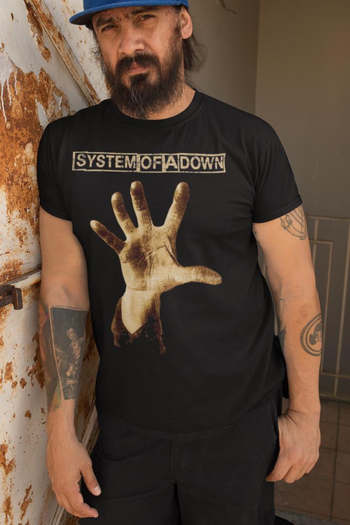 System Of A Down - Hand T-Shirt