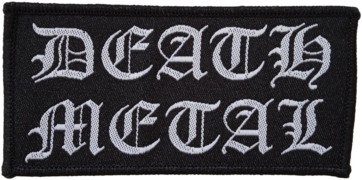 Generic - Death Metal Aufnäher Patch ca. 9,9x 4,8cm