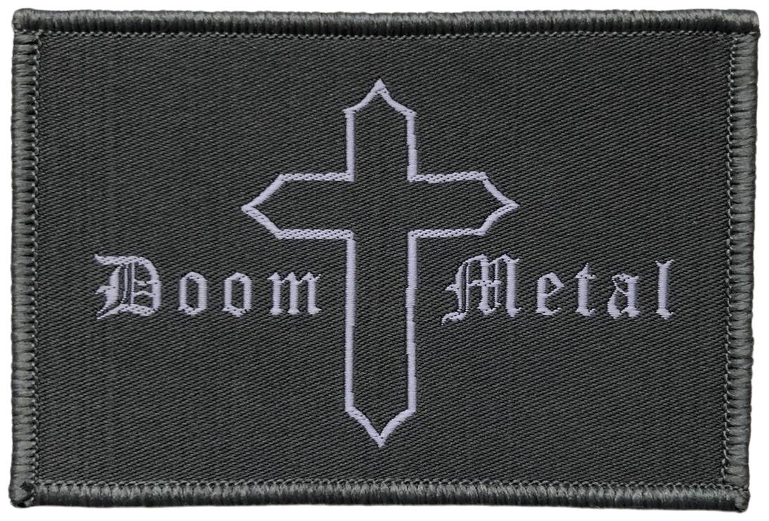 Generic - Doom Metal Aufnäher Patch ca. 10,1x 6,8cm
