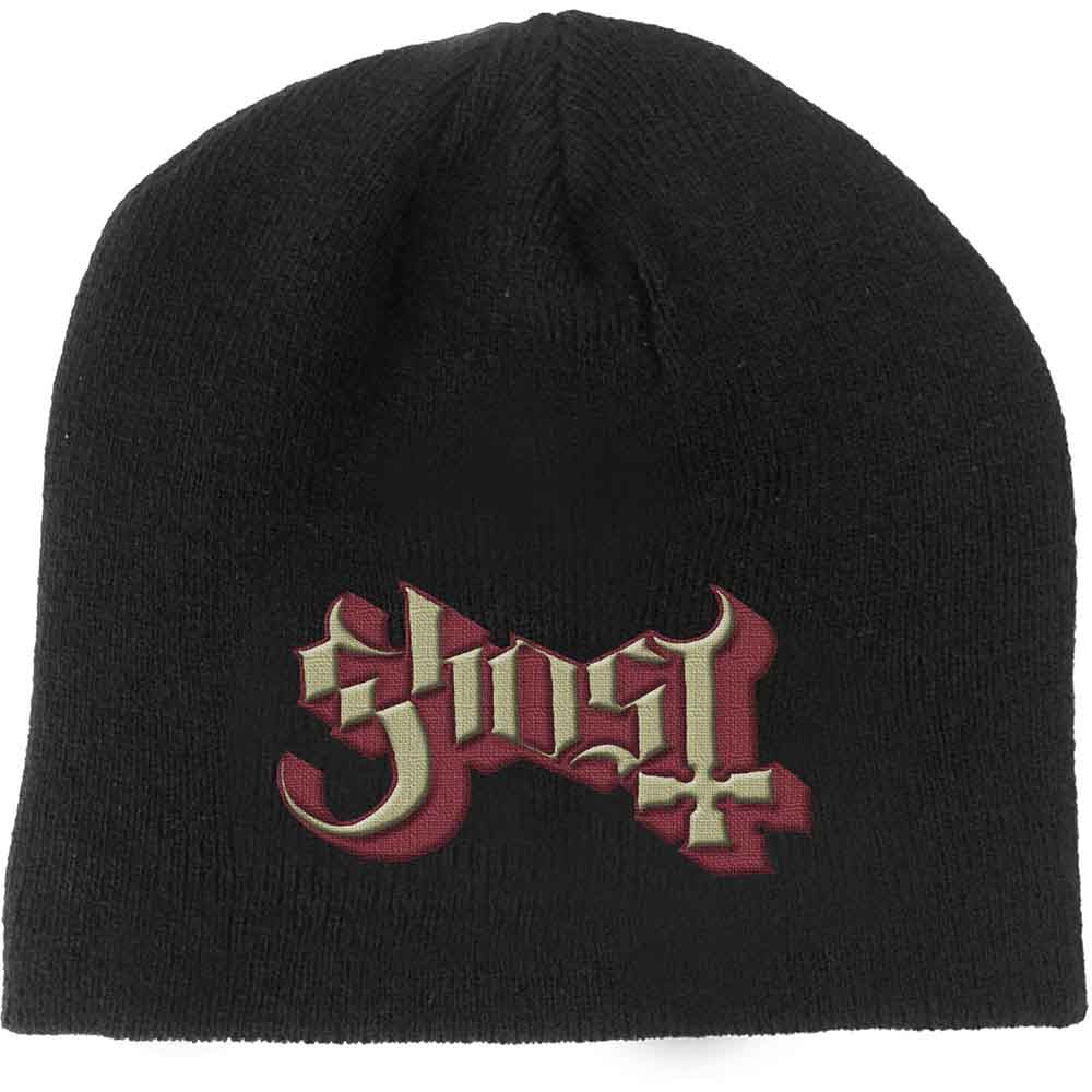 Ghost - Logo Red & Gold Beanie