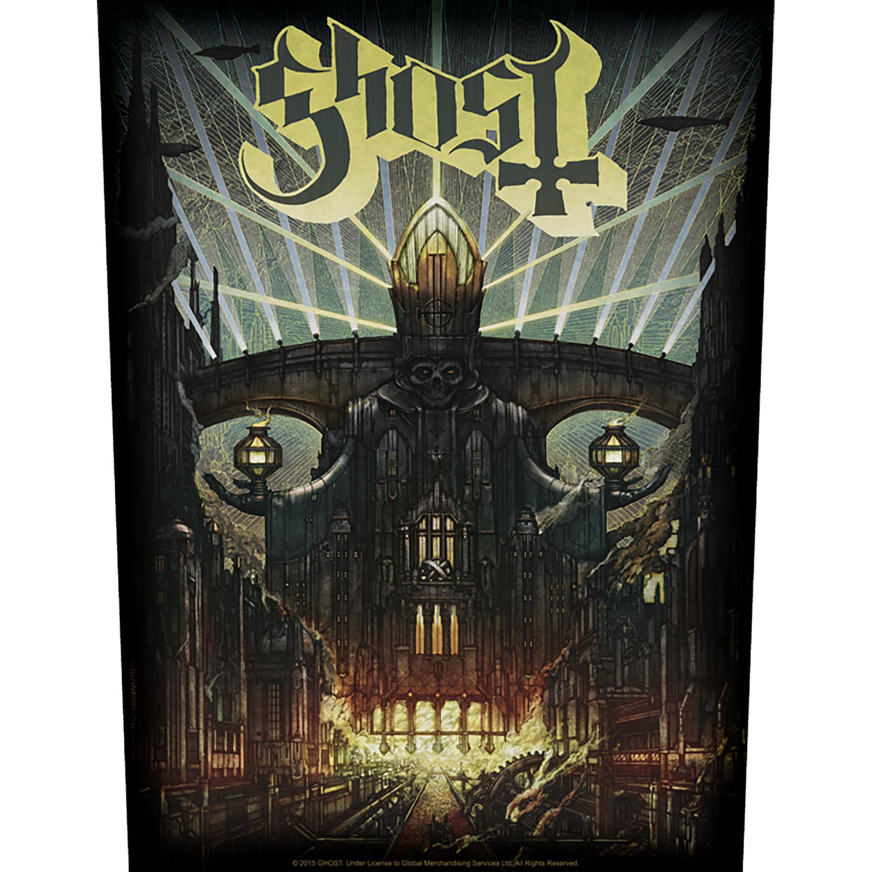 Ghost - Meliora Backpatch Rückenaufnäher