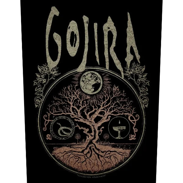 Gojira - Tree Of Life Backpatch Rückenaufnäher