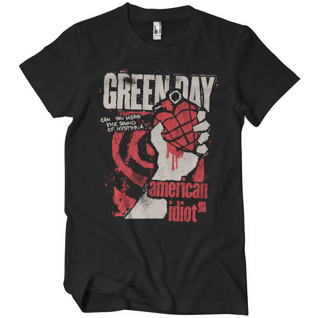 Green Day - Amercian Idiot Spiral Arm T-Shirt
