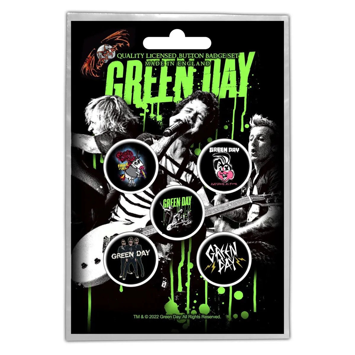 Green Day - Revolution Button-Set