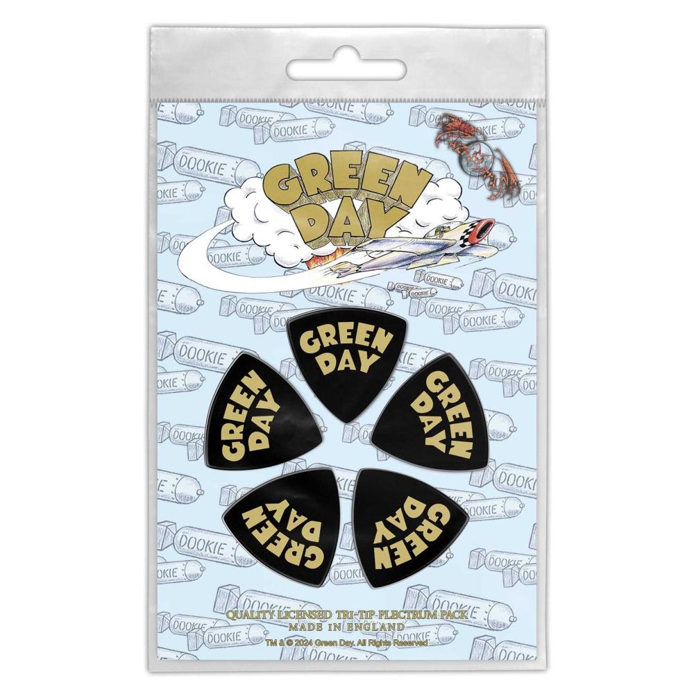 Green Day - Dookie Logo Tri-Tip Plektrum-Set