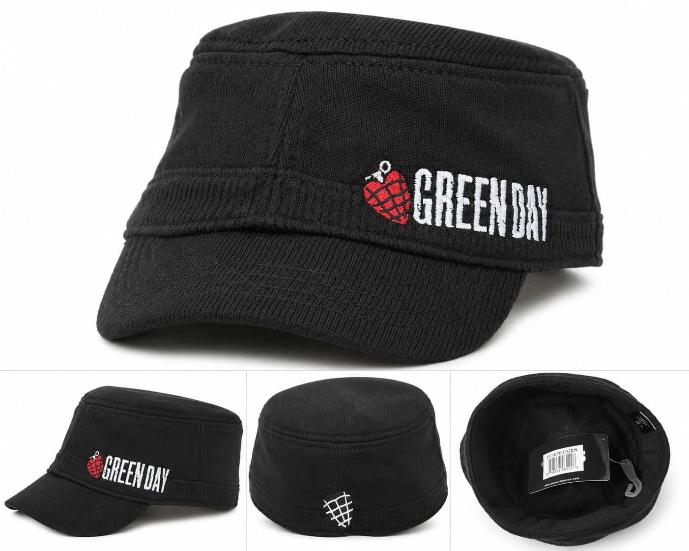 Green Day - Grenade Millitary Cap