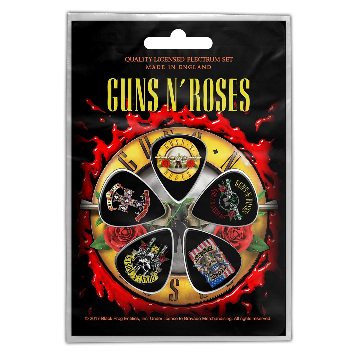 Guns N Roses - Bullet Logo Plektrum Set