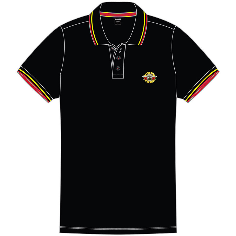 Guns And Roses - Classic Logo Polo Shirt