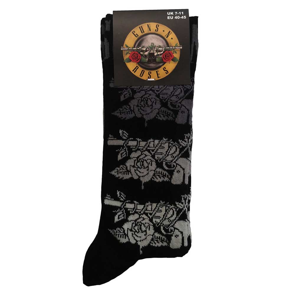 Guns N Roses - Monocrhome Pistols Socken Gr. 40-45