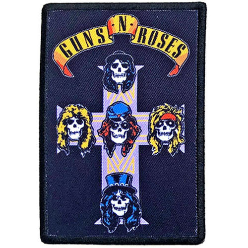 Guns N Roses - Nighttrain Cross Patch Aufnäher ca. 7x 10cm