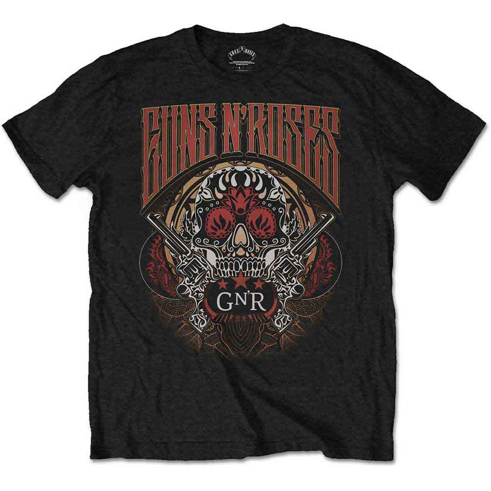 Guns And Roses - Tribal Skull T-Shirt