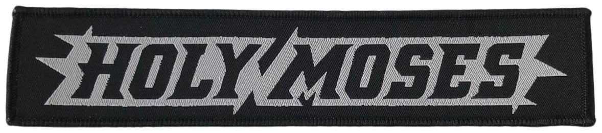 Holy Moses - Logo Aufnäher Superstripe ca. 19,3x 4,3cm