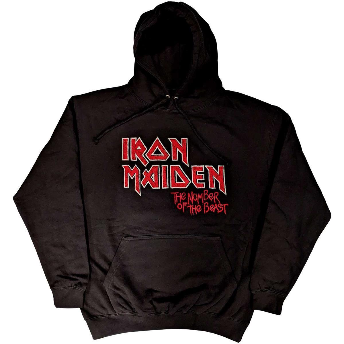 Iron Maiden - Nr. Of The Beast Logo Kapuzenpullover