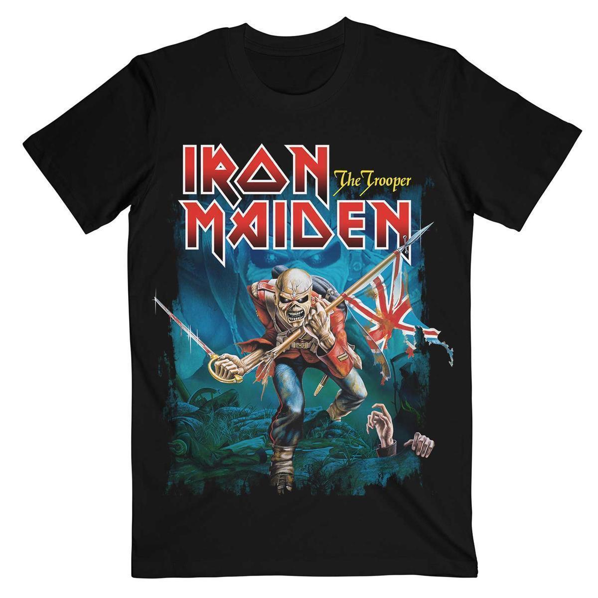 Iron Maiden - Trooper Large Eyes T-Shirt