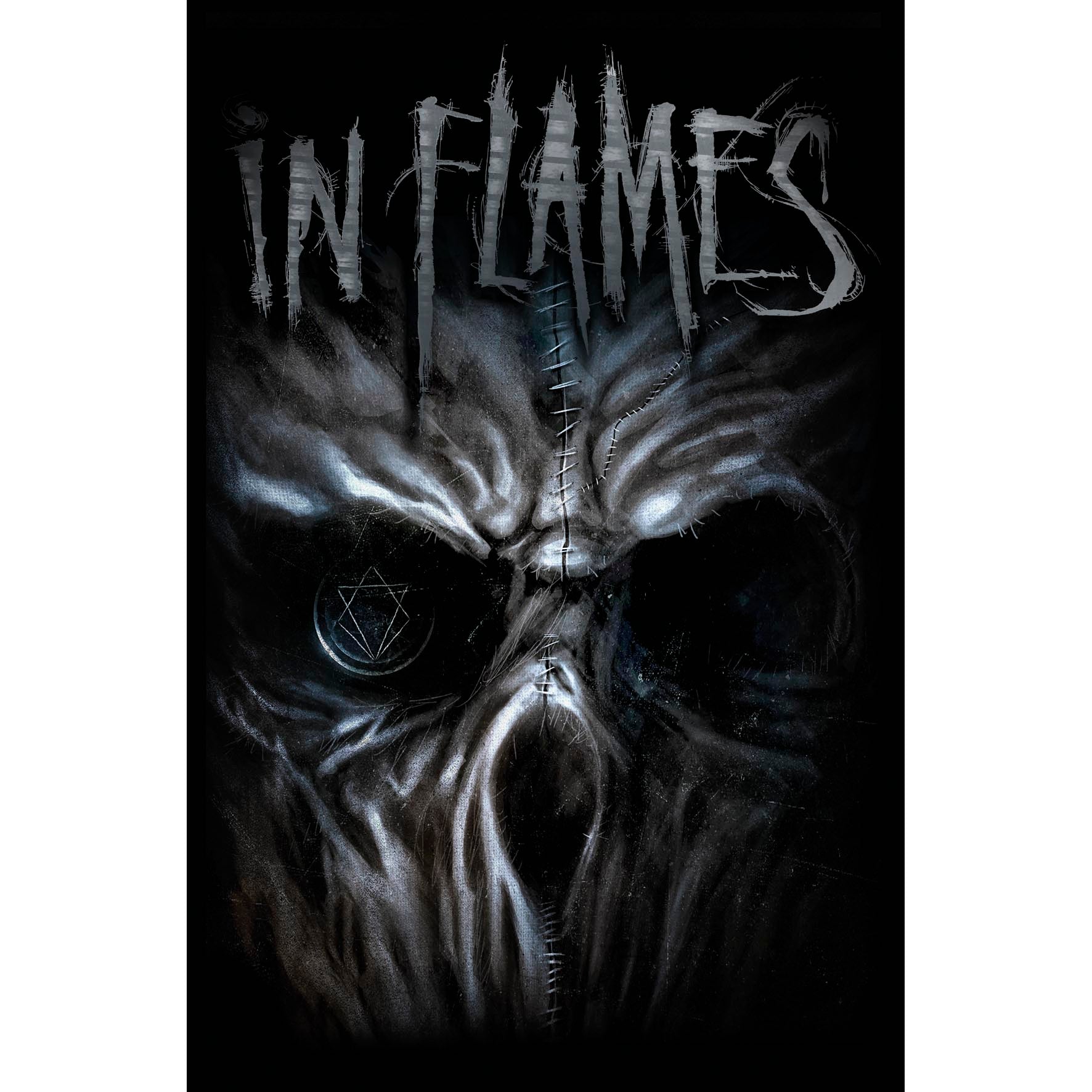 In Flames - The Ghost Premium Posterflagge