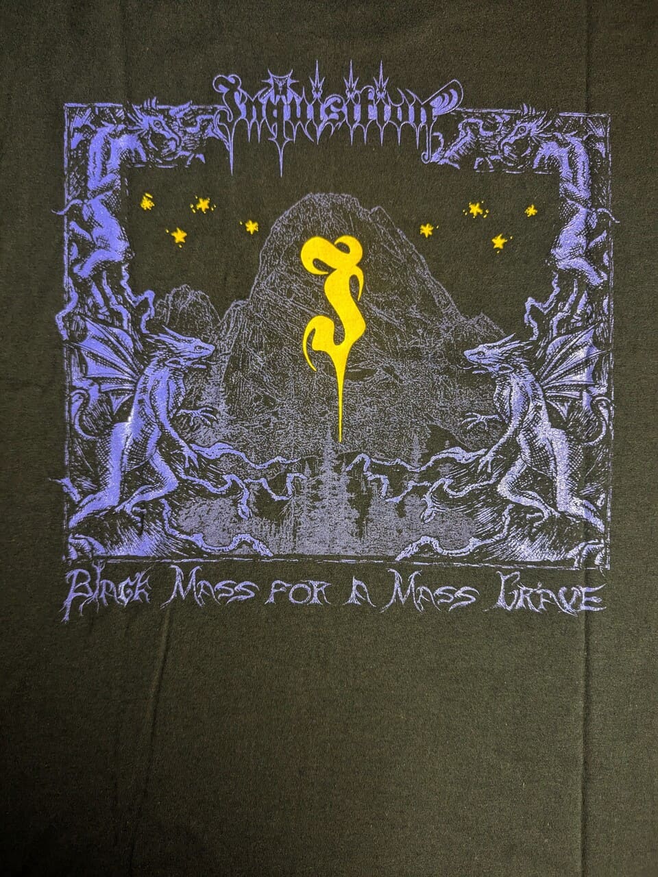 Inquisition - Black Mass For A Mass Grave T-Shirt
