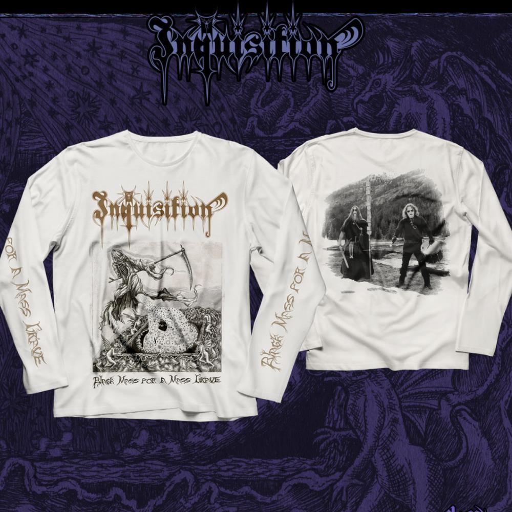 Inquisition - Black Mass For A Mass Grave (Monochrome) Longsleeve