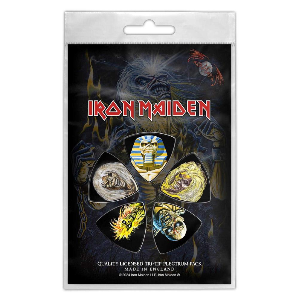 Iron Maiden - Classic Albums Tri-Tip Plektrum-Set