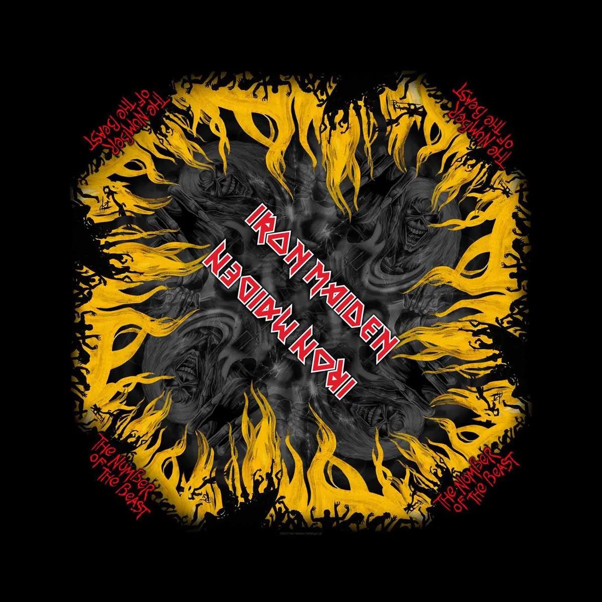 Iron Maiden - Number Of The Beast Bandana / Kopftuch
