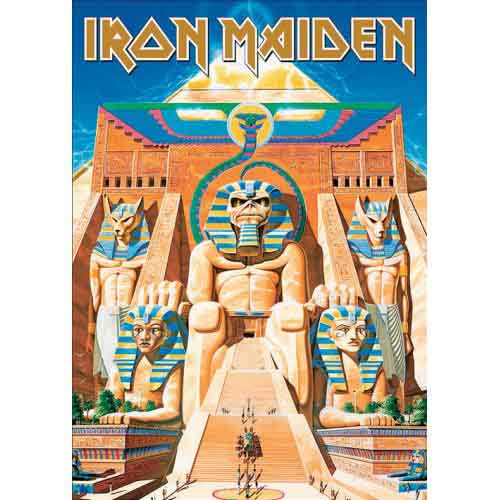 Iron Maiden - Powerslave Postkarte ca. 150x 105mm