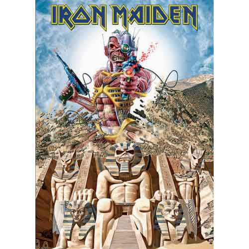 Iron Maiden - Somewhere Back In Time Postkarte ca. 150x 105mm