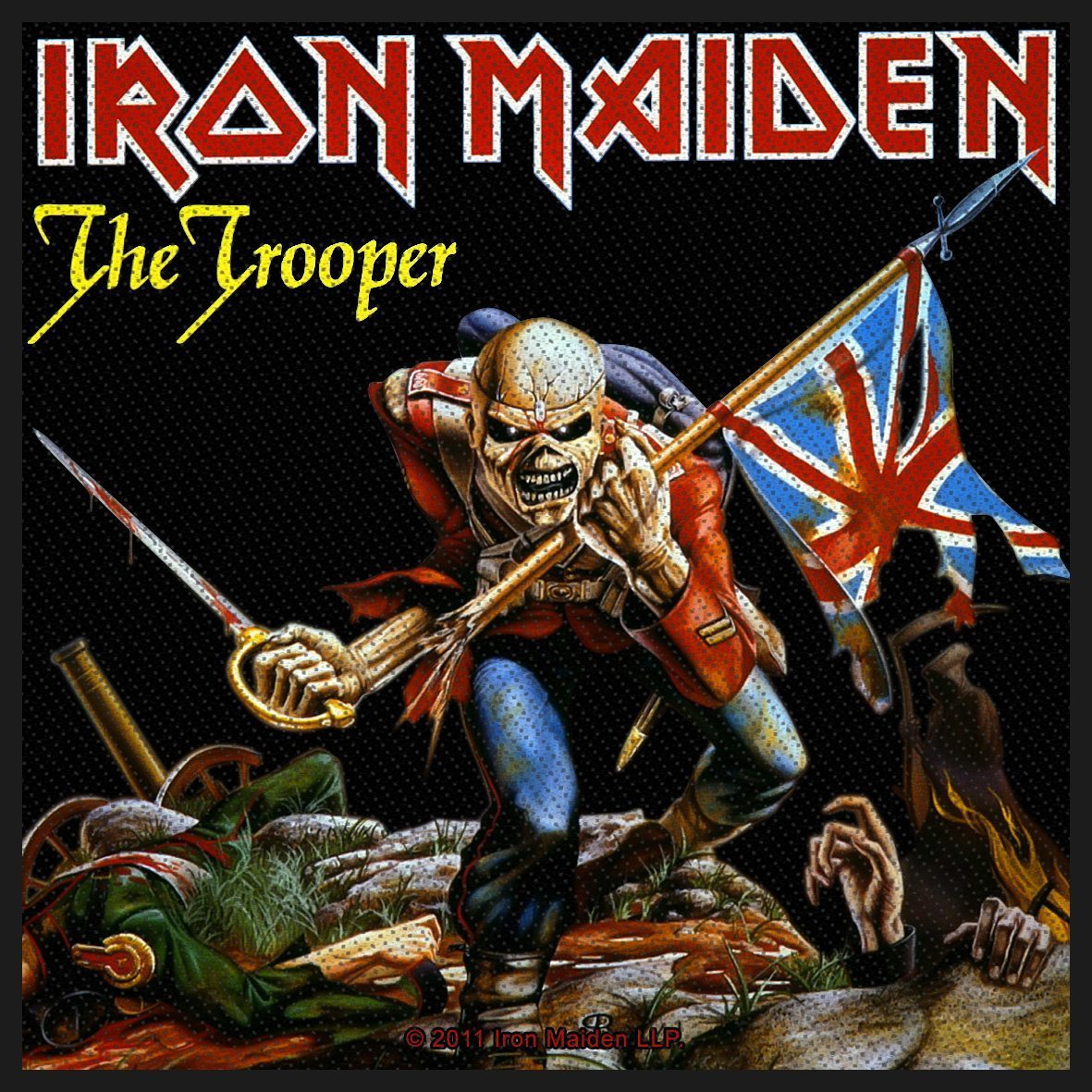 Iron Maiden - The Trooper -  Patch Aufnäher