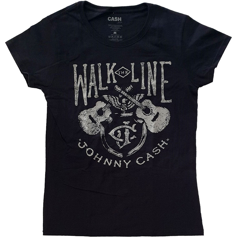 Johnny Cash - Walk The Line Damen Shirt Gr. M
