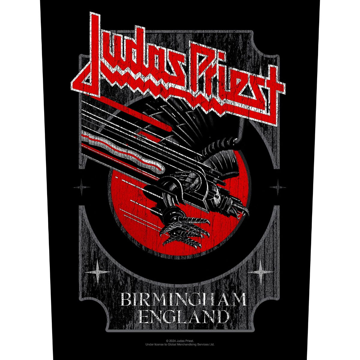 Judas Priest - Birmingham Backpatch Rückenaufnäher