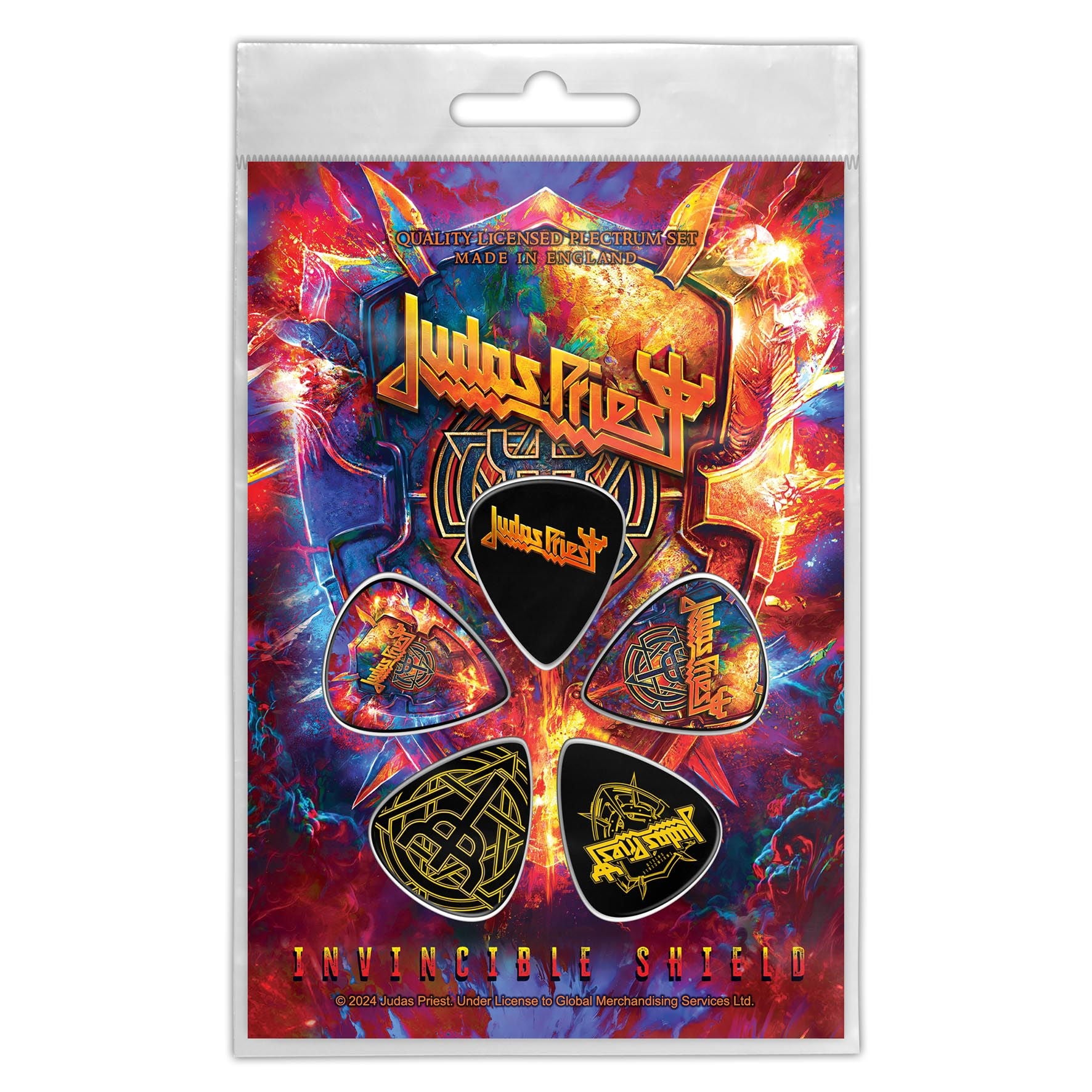 Judas Priest - Invincible Shield Plektrum-Set