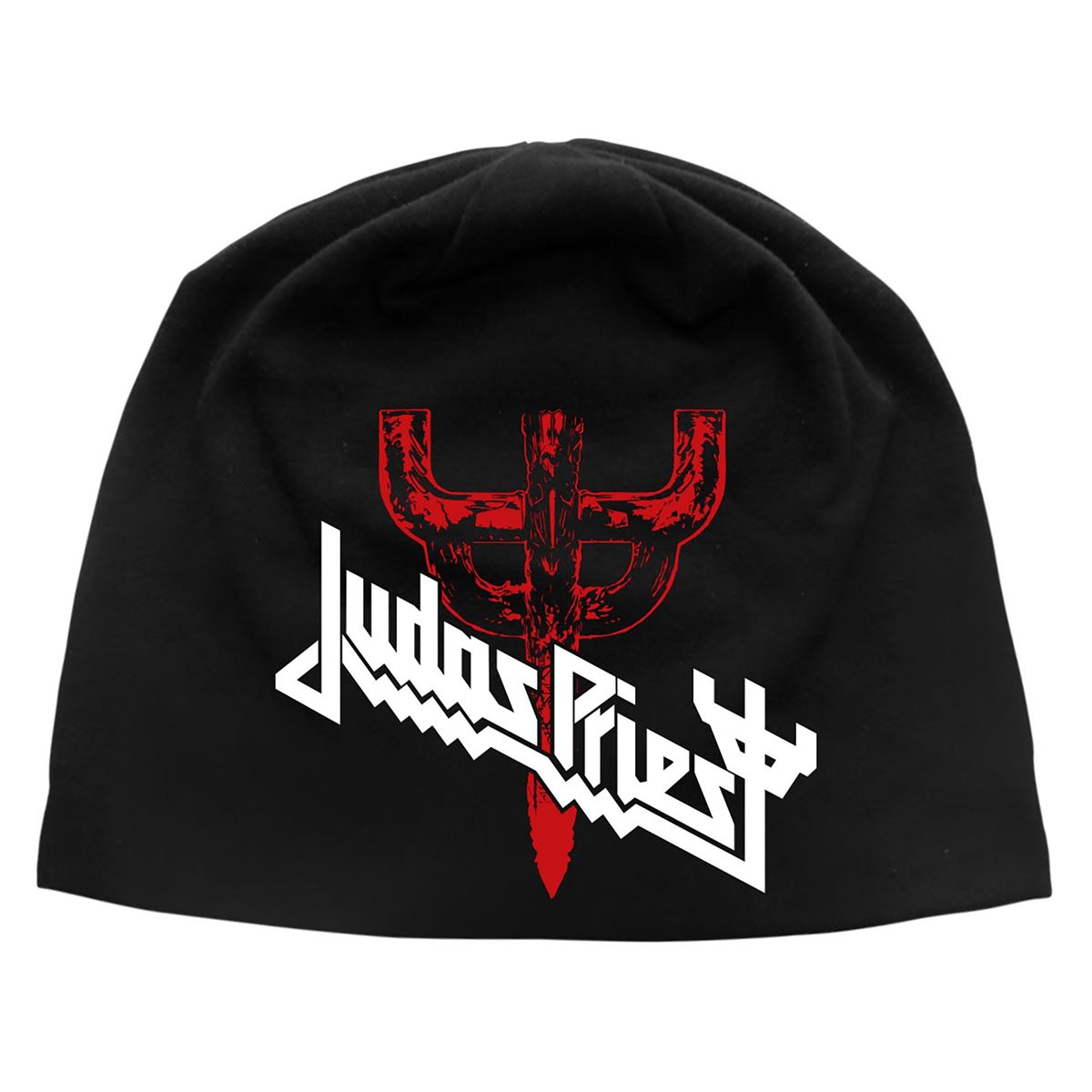 Judas Priest - Logo & Fork Jersey Beanie