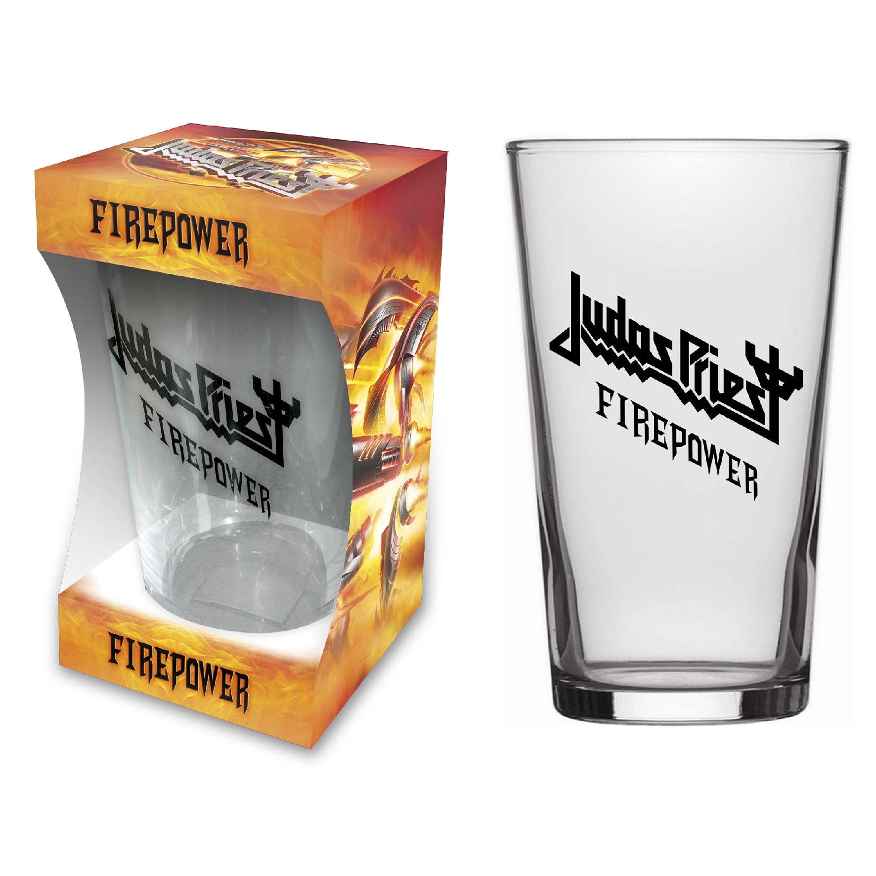 Judas Priest - Firepower Pint Glas 568ml